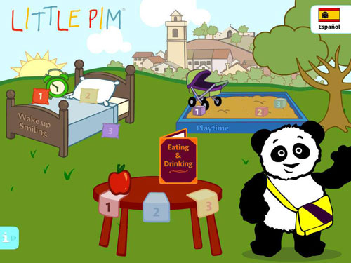 西班牙语入门-国语西班牙语幼儿早教动画片Little Pim Spanish /Chinese for Kids 3集