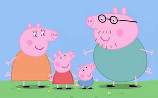 学习法语-法语动画片小猪佩奇动画片全集Peppa Pig粉红猪小妹法语版4季208集无字幕