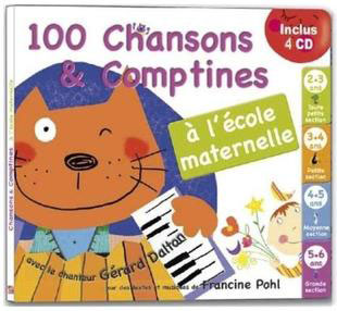 法语歌曲-100首法语儿歌法国歌曲法语童谣带PDF+100个法语寓言和法语小故事