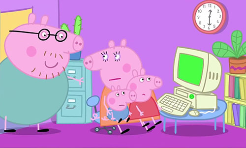 德语动画片小猪佩奇动画片全集Peppa Pig粉红猪小妹德语版中文字幕中德双语字幕